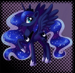 Size: 613x600 | Tagged: safe, artist:semehammer, princess luna, g4, female, solo