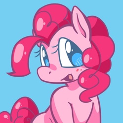 Size: 515x517 | Tagged: safe, artist:kittyarts, pinkie pie, g4, female, solo