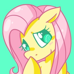 Size: 500x500 | Tagged: safe, artist:kittyarts, fluttershy, g4, female, solo