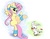 Size: 3800x3000 | Tagged: safe, artist:carligercarl, angel bunny, fluttershy, pegasus, pony, rabbit, g4, belly button, bipedal, duo, featureless crotch, female, high res, mare, smiling, spread wings, standing, standing on one leg, sweat, sweatband, wings, workout