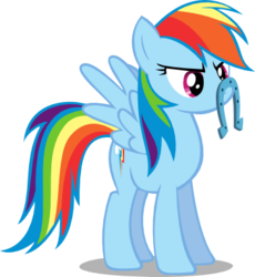 Size: 441x478 | Tagged: safe, artist:kopachris, rainbow dash, pegasus, pony, g4, female, horseshoes, mare, simple background, solo, svg, transparent background, vector