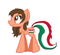 Size: 710x655 | Tagged: safe, artist:pinkielord, pony, hungary, nation ponies, simple background, solo, transparent background