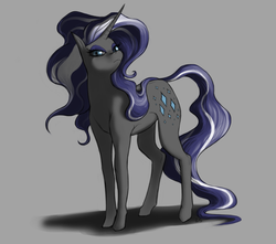 Size: 1019x900 | Tagged: safe, artist:moo, nightmare rarity, g4, female, solo