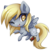 Size: 704x709 | Tagged: safe, artist:extra-fenix, derpy hooves, pegasus, pony, g4, 2013, ;d, chibi, female, flying, letter, mare, one eye closed, open mouth, open smile, simple background, smiling, solo, transparent background, wink