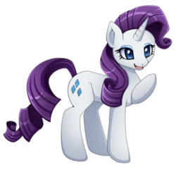 Size: 1176x1132 | Tagged: safe, artist:extra-fenix, rarity, pony, unicorn, g4, 2012, eyeshadow, female, hoof on chest, horn, lightly watermarked, makeup, mare, open mouth, open smile, simple background, smiling, solo, transparent background, watermark