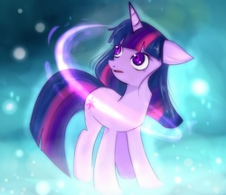 Size: 976x843 | Tagged: safe, artist:vannamelon, twilight sparkle, pony, unicorn, g4, abstract background, female, solo