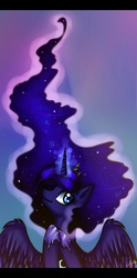 Size: 998x2006 | Tagged: safe, artist:crazyrainbow0, artist:zloi-wolk, princess luna, alicorn, pony, g4, female, mare, solo