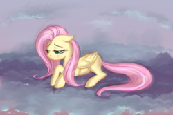 Size: 3600x2400 | Tagged: safe, artist:stasysolitude, fluttershy, g4, female, sad, solo