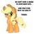 Size: 2400x2400 | Tagged: safe, artist:pembroke, applejack, g4, female, simple background, solo