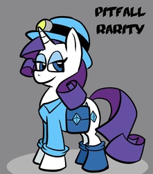 Size: 2120x2400 | Tagged: safe, artist:pembroke, rarity, g4, female, pitfall, pitfall rarity, solo, super pitfall