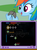 Size: 564x760 | Tagged: safe, rainbow dash, g4, exploitable meme, gamerdash, stepmania, tv meme