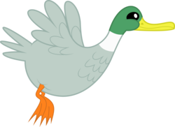 Size: 8968x6520 | Tagged: dead source, safe, artist:twilightpoint, bird, duck, mallard, absurd resolution, animal, flying, male, simple background, smiling, solo, transparent background, vector