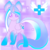 Size: 600x600 | Tagged: safe, artist:princess amity, oc, oc only, alicorn, pony, alicorn oc, cutie mark, solo