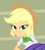 Size: 387x430 | Tagged: safe, screencap, applejack, rarity, equestria girls, g4, my little pony equestria girls, cropped, fourth wall, lidded eyes