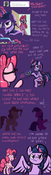 Size: 660x2225 | Tagged: safe, artist:flavinbagel, pinkie pie, twilight sparkle, alicorn, pony, ask gamer ponies, g4, comic, female, mare, twilight sparkle (alicorn), xbox one