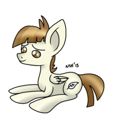 Size: 1834x2000 | Tagged: safe, artist:novaspark, featherweight, pegasus, pony, g4, colt, foal, male, simple background, solo, transparent background