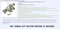 Size: 1000x485 | Tagged: safe, /mlp/, 4chan, 4chan screencap, bullshit, conspiracy, drama, lucifer hasbro, moot, scruffy, seems legit