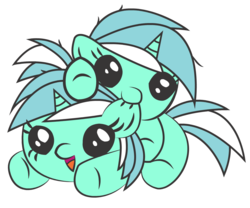 Size: 1200x1000 | Tagged: safe, lyra heartstrings, g4, ask-lyrathepony, foal, self ponidox