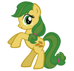 Size: 1597x1536 | Tagged: safe, artist:durpy, apple fritter, g4, apple family member, female, simple background, solo, transparent background, vector