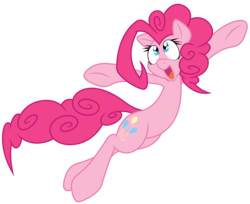 Size: 9000x7342 | Tagged: safe, artist:dfectivedvice, artist:dipi11, pinkie pie, g4, .ai available, absurd resolution, colored, female, simple background, solo, transparent background, vector