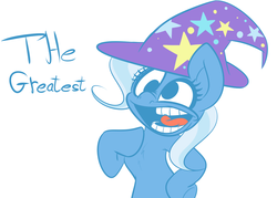 Size: 1280x916 | Tagged: safe, artist:extradan, trixie, pony, unicorn, g4, female, mare, simple background, solo, white background