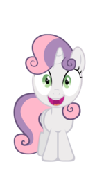 Size: 947x1583 | Tagged: safe, artist:kuren247, sweetie belle, g4, cute, diasweetes, female, happy, simple background, solo, transparent background, vector