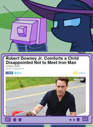 Size: 563x771 | Tagged: safe, mare do well, human, g4, exploitable meme, irl, irl human, male, photo, robert downey jr, tv meme