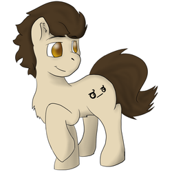 Size: 800x800 | Tagged: safe, artist:horseofpretense, oc, oc only, earth pony, pony, chest fluff, male, solo