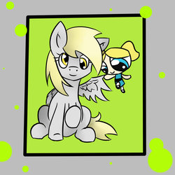 Size: 894x894 | Tagged: safe, artist:skune, derpy hooves, pegasus, pony, g4, 30 minute art challenge, bubble, female, mare