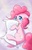 Size: 2400x3800 | Tagged: safe, artist:aymint, pinkie pie, earth pony, pony, g4, bed, blushing, crying, drawthread, female, hug, lonely, mare, pillow, pixiv, requested art, sad, solo