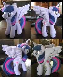 Size: 5250x6400 | Tagged: safe, artist:theculturewarrior, twilight sparkle, alicorn, pony, g4, absurd resolution, female, irl, mare, photo, plushie, solo, twilight sparkle (alicorn)