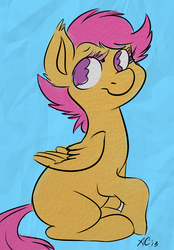 Size: 3303x4757 | Tagged: safe, artist:comikazia, scootaloo, g4, female, solo