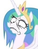 Size: 150x191 | Tagged: safe, princess celestia, g4, bad, female, solo