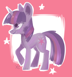 Size: 2303x2472 | Tagged: safe, artist:comikazia, twilight sparkle, g4, female, solo