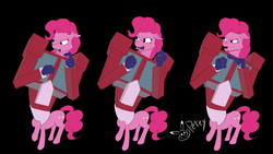 Size: 1280x720 | Tagged: safe, artist:pikapetey, pinkie pie, g4, animated at source, neptune's spatula, optimus prime, pinkie prime, poses, spongebob squarepants, toon boom, transformerfied, transformers