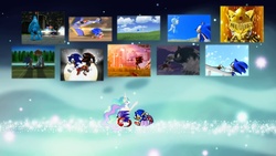 Size: 1280x720 | Tagged: safe, princess celestia, twilight sparkle, g4, celestial plane, chaos, chaos (sonic), chip, chris thorndyke, crossover, knuckles the echidna, male, miles "tails" prower, nostalgia, princess elise, shadow the hedgehog, shadow the hedgehog (game), sonic adventure, sonic adventure 2, sonic and the black knight, sonic and the secret rings, sonic colors, sonic generations, sonic heroes, sonic the hedgehog, sonic the hedgehog (2006), sonic the hedgehog (series), sonic unleashed, sonic x, wisp, youtube link