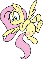 Size: 807x1132 | Tagged: safe, artist:strangiesleepy, fluttershy, g4, female, floating, looking at something, looking back, looking down, simple background, solo, transparent background