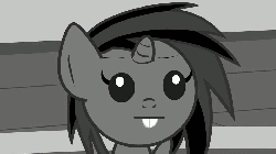 Size: 960x540 | Tagged: safe, artist:sillyfillystudios, oc, oc only, oc:donut steel, alicorn, pony, animated, crying, explosion, foal, gif, grayscale, monochrome, spontaneous combustion, the adventures of donut steel, tragic backstory, youtube