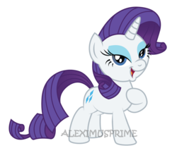 Size: 900x755 | Tagged: safe, artist:aleximusprime, rarity, g4, female, simple background, solo, transparent background
