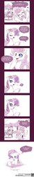 Size: 522x2640 | Tagged: safe, artist:murai shinobu, pinkie pie, rarity, twilight sparkle, g4, comic, female, lesbian, pixiv, ship:rarijack, shipping, translation