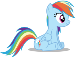 Size: 7000x5411 | Tagged: safe, artist:birthofthepheonix, rainbow dash, g4, absurd resolution, female, simple background, sitting, solo, transparent background, vector