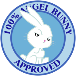 Size: 3000x3000 | Tagged: safe, artist:masem, idw, angel bunny, rabbit, g4, animal, approved, male, seal of approval, simple background, solo, thumbs up, transparent background, vector