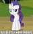 Size: 438x449 | Tagged: safe, rarity, g4, spike at your service, female, image macro, reaction image, solo