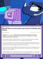 Size: 564x769 | Tagged: safe, princess luna, gamer luna, g4, banned, epic fail, exploitable meme, fail, tv meme, xbox one