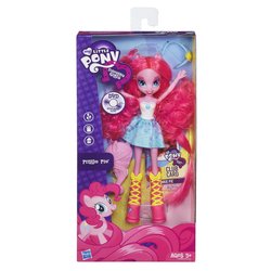 Size: 1500x1500 | Tagged: safe, pinkie pie, equestria girls, g4, official, club card, doll, female, irl, photo, ponied up, toy