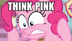 Size: 960x541 | Tagged: safe, pinkie pie, g4, female, image macro, solo