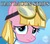 Size: 328x288 | Tagged: safe, meadow flower, g4, epic pie time, female, hay bacon strips, image macro, solo