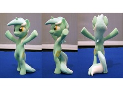 Size: 674x501 | Tagged: safe, pony, unicorn, 3d print, bipedal, figurine, human behavior, solo