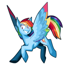 Size: 1199x1272 | Tagged: safe, artist:frogbians, rainbow dash, pegasus, pony, g4, colored wings, colored wingtips, female, mare, multicolored wings, rainbow wings, simple background, solo, transparent background