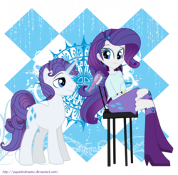 Size: 3872x3816 | Tagged: dead source, safe, artist:jaquelindreamz, rarity, human, equestria girls, g4, brushie, elusive, female, human ponidox, magic, male, rule 63, self ponidox, selfcest, ship:rarilusive, shipping, straight